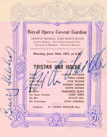 Theaterzettel London